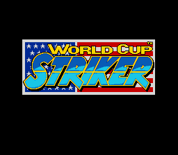 World Cup Striker Title Screen